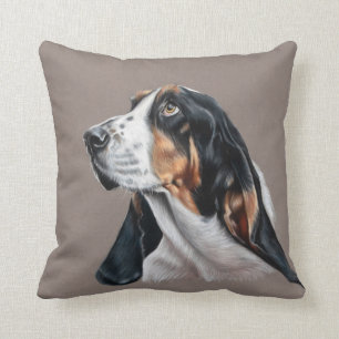 Coussin Basset Hound