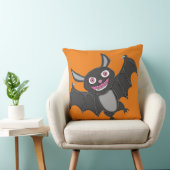Coussin Bat d'Halloween (Chaise)