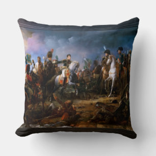Coussin Bataille d'Austerlitz par François Gérard