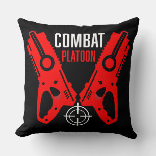 Coussin Bataille de pistolets jouets pour enfants à Noël