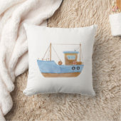 Coussin Bateau bleu (Couverture)