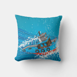 Coussin Bateau de pêche Stormy
