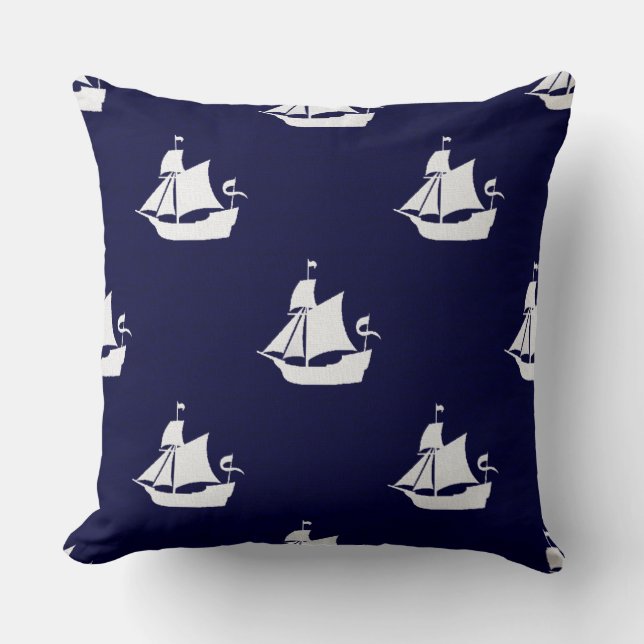 Coussin Bateau Opus Posh Nautique (Recto)
