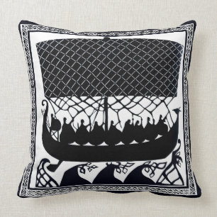 Coussin Bateau Viking pour le Paradis