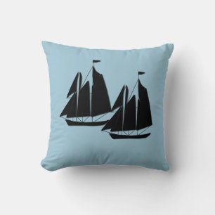 Coussin Bateaux à voile masqués