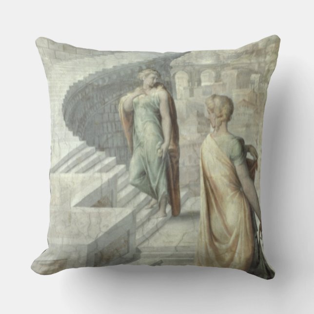 Coussin Bathsheba rendant visite à David, c.1553 (Recto)