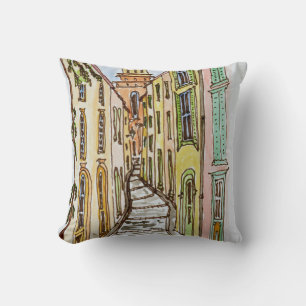 Coussin Bâtiments de Saint-Tropez Côte d'Azur, France