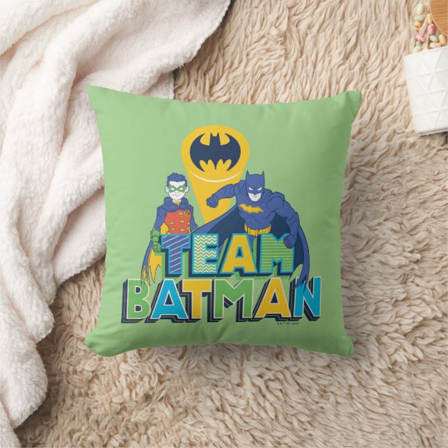 Coussin Batman | Team Batman & Robin (Couverture)