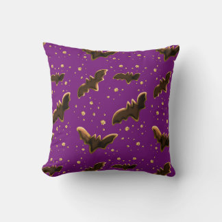 Coussin Bats et miettes à biscuits