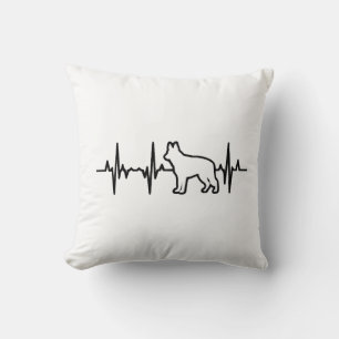 Coussin Battement de coeur de Berger Allemand