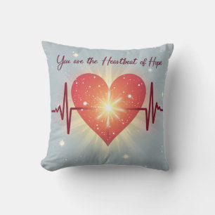 Coussin Battement de coeur de l'espoir 2