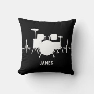 Coussin Batterie battement de coeur pour tambours