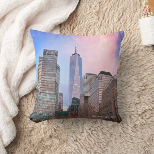 Coussin Batterie Park de Staten Island Ferry NYC (Couverture)