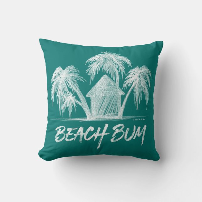 Coussin Beach Bum (Recto)
