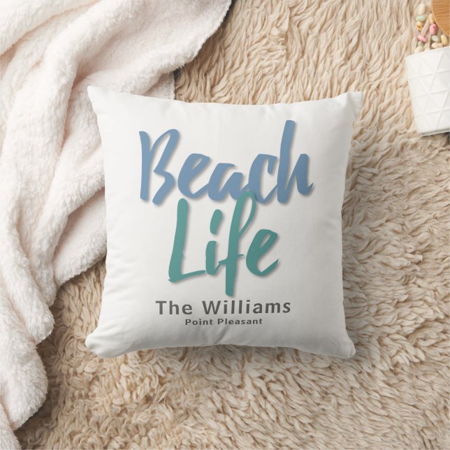 Coussin Beach Life (Couverture)