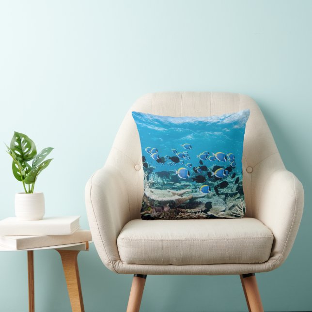 Coussin Beaches tropicales | Sturgeon (Chaise)