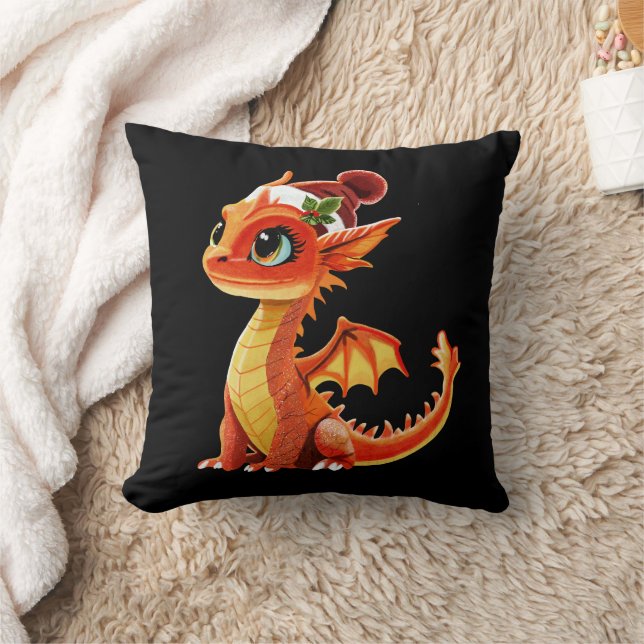 Coussin Bead Dragon Noël (Couverture)