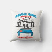 Coussin Bean Bag Brawlers - Panda (Verso)