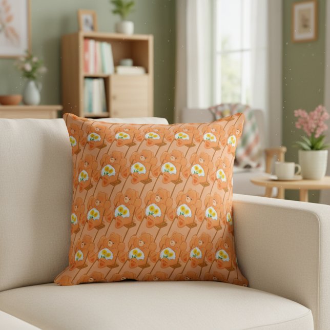 Coussin Bear Throw Pillow (Créateur téléchargé)