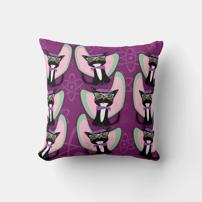 Coussin Beatnik Kittys (Recto)