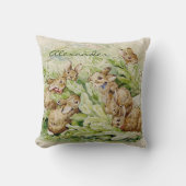 Coussin Beatrix Potter Bunny Jeu d'oreiller (Recto)