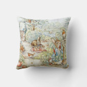 Coussin Beatrix Potter Storybook Characters Garden (Verso)
