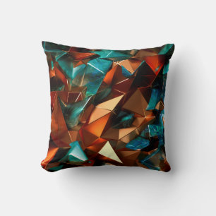 Coussin Beau, élégant, abstrait arrière - plan avec métal