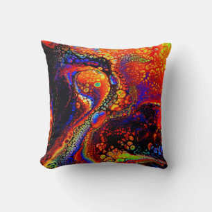 Coussin Beau et coloré liquide de Molten