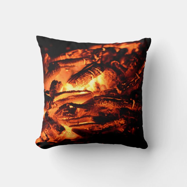 Coussin Beau feu (Recto)