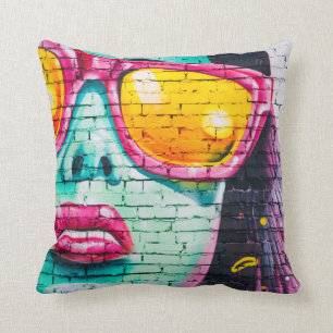 Coussin Beau Graffiti