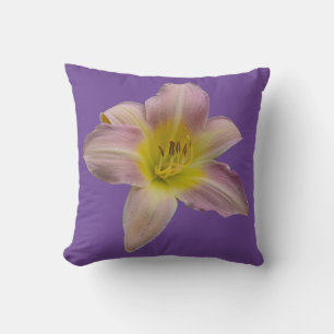 Coussin Beau lis rose