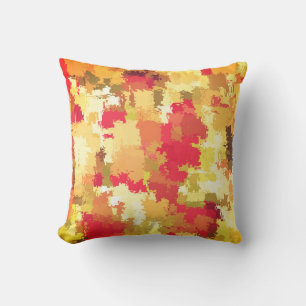 Coussin Beau Motif Abstrait coloré