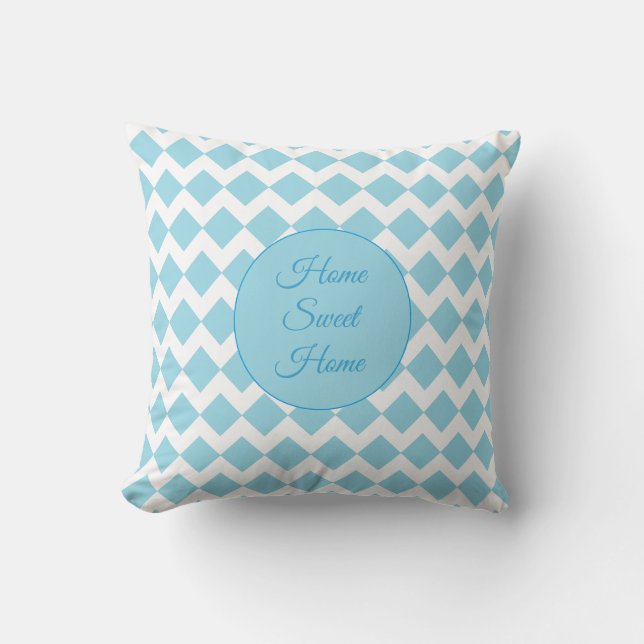 Coussin Beau motif diamant (Recto)
