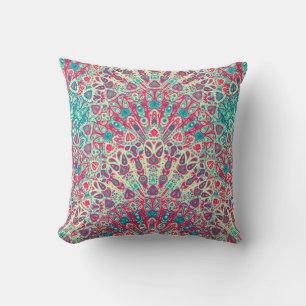 Coussin Beau Motif ethnique