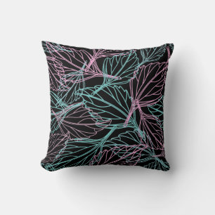 Coussin Beau motif feuille