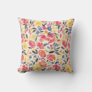 Coussin Beau motif vintage Floral dans la variété