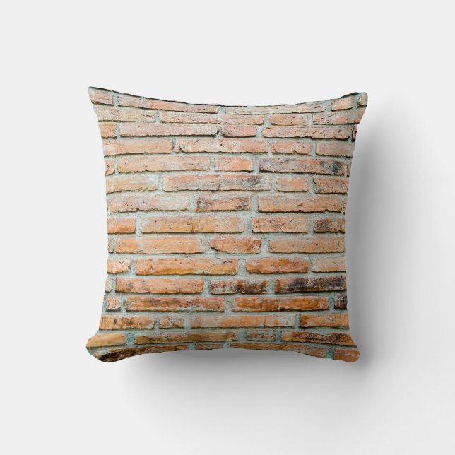 Coussin Beau mur de briques Vieux classique abstrait, arch (Recto)