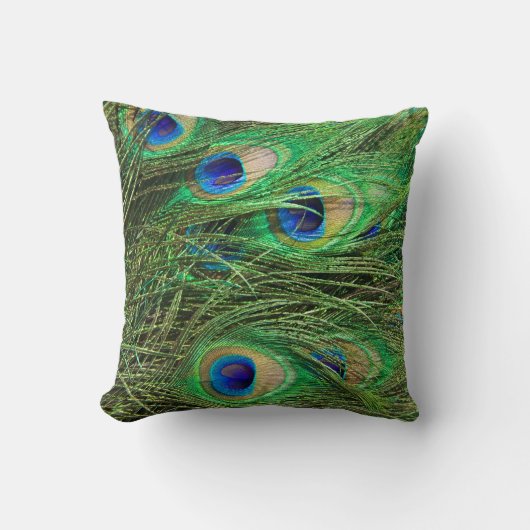 Coussin Beau Peacock (Recto)