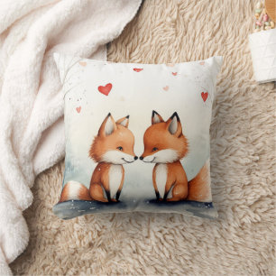 Coussin beau renard