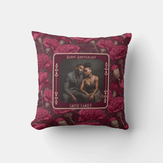 Coussin Beau Sentimental 50E Anniversaire Mariage (Recto)