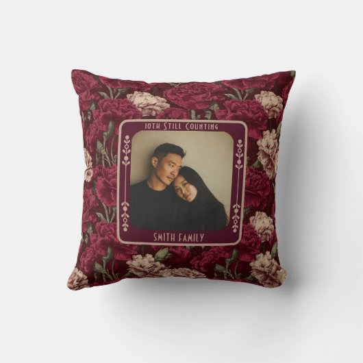 Coussin Beau Sentimental 50E Anniversaire Mariage (Verso)