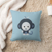 Coussin Beau singe bleu (Couverture)