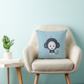 Coussin Beau singe bleu (Chaise)