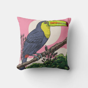 Coussin Beau Toucan Oiseau