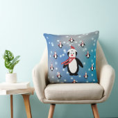 Coussin Beaucoup de pingouins (Chaise)