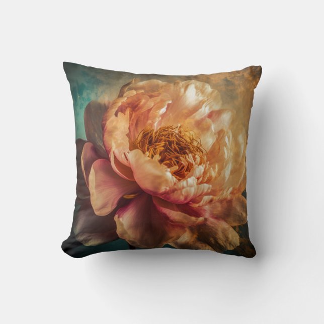 Coussin Beauté de la pêche (Recto)