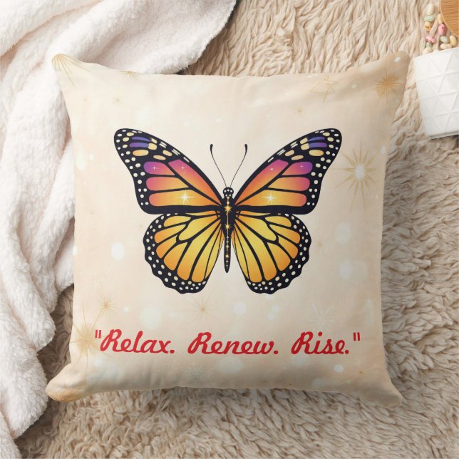 Coussin "Beauté Dorée Flottante" (Couverture)