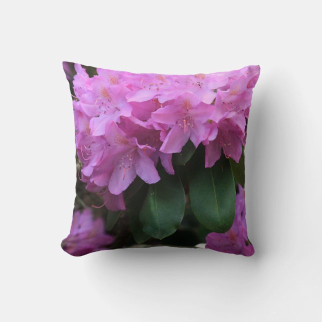 Coussin Beauté Rhododendron (Recto)
