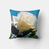 Coussin Beauté Rose Blanche (Verso)