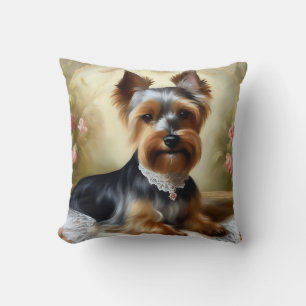 Coussin Beauté Yorkshire Terrier Cute